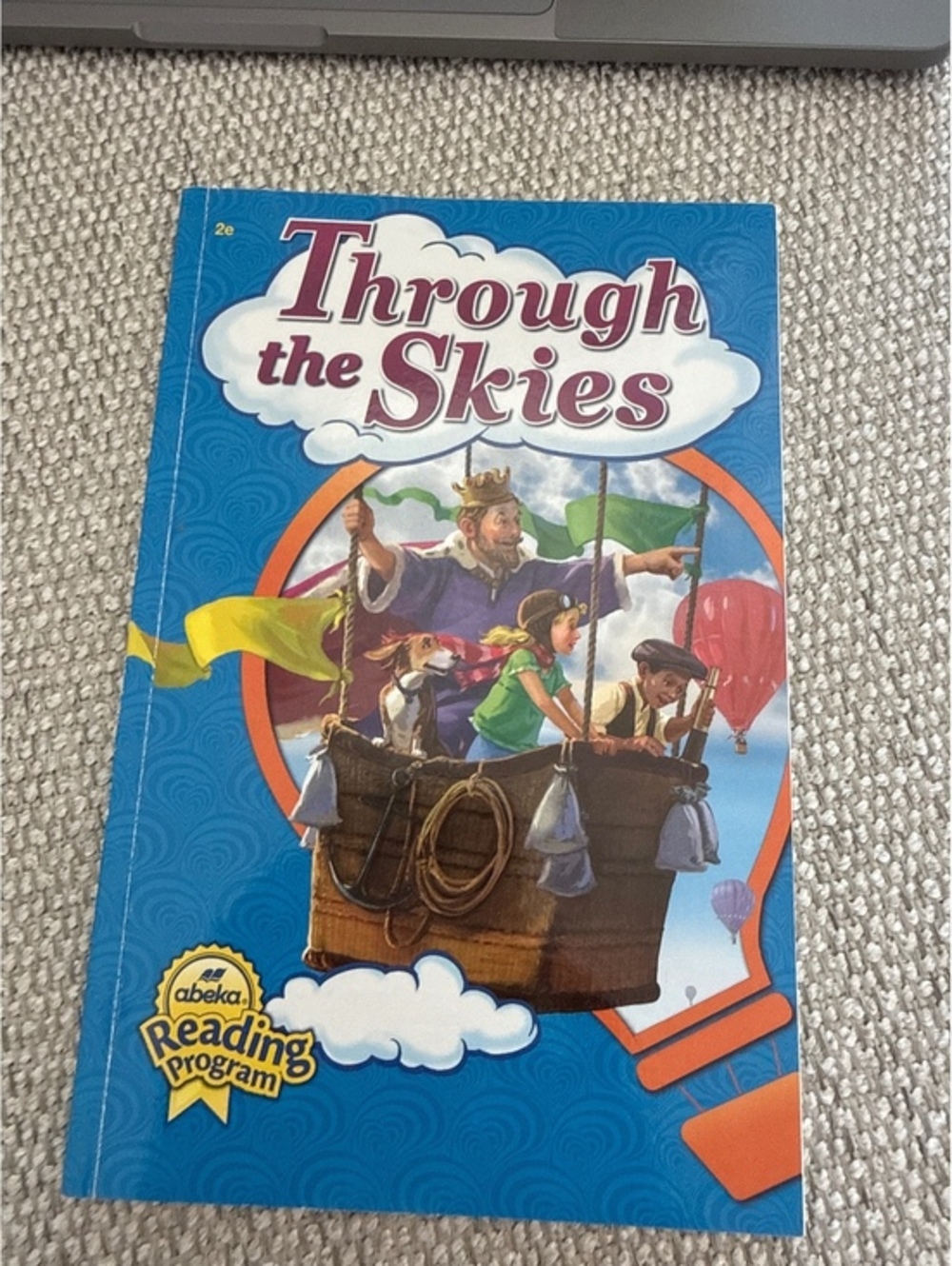 Abeka Through the Skies Reader 2E Grade 2 Reading Book